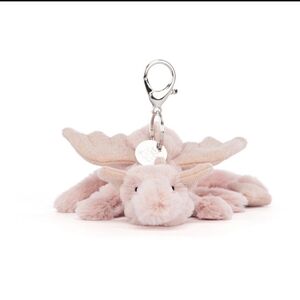 Retired Rose Dragon Bag Charm
